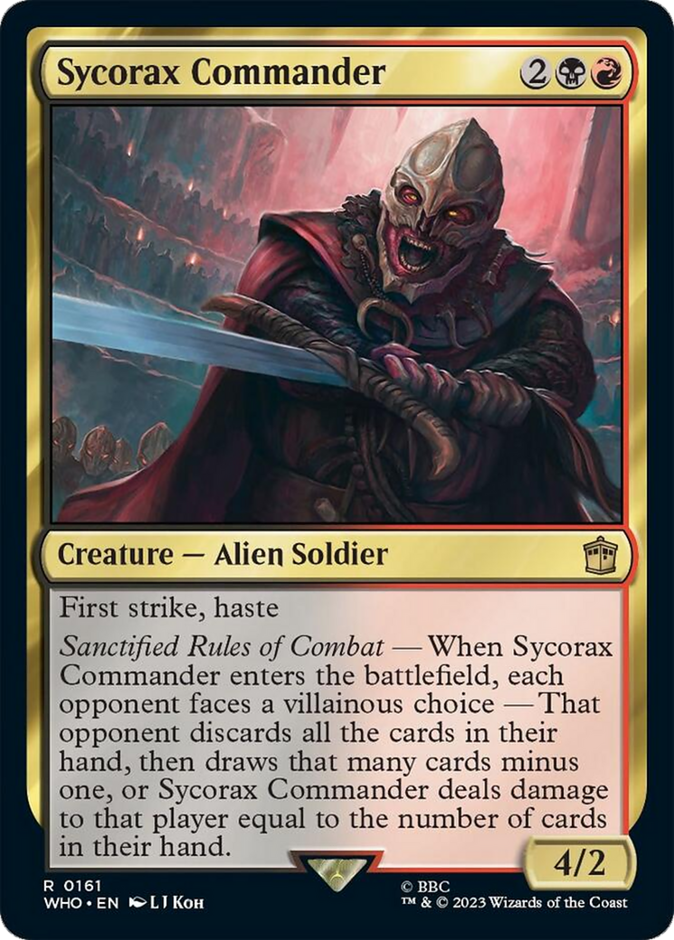 Sycorax Commander [Doctor Who] | Game Grid - Logan