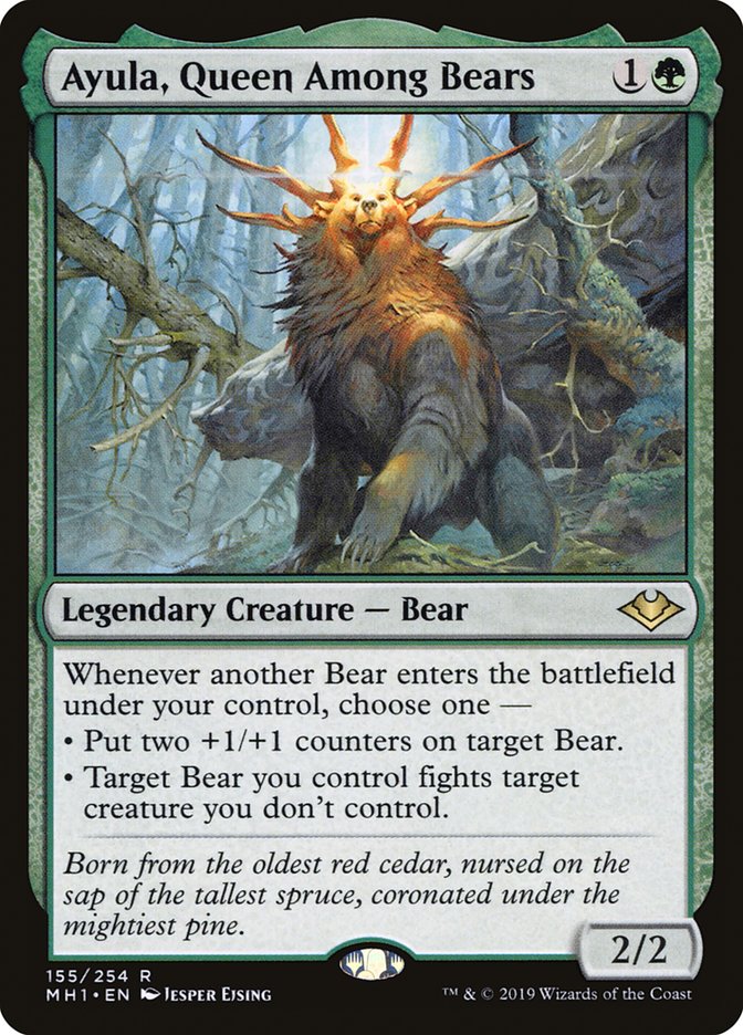 Ayula, Queen Among Bears [Modern Horizons] | Game Grid - Logan