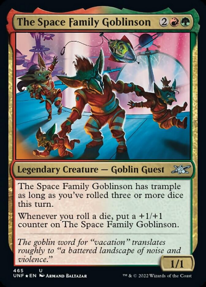 The Space Family Goblinson (Galaxy Foil) [Unfinity] | Game Grid - Logan