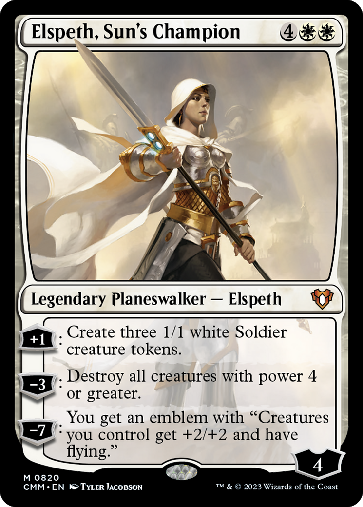 Elspeth, Sun's Champion [Commander Masters] | Game Grid - Logan