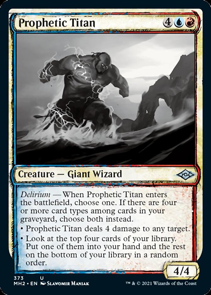 Prophetic Titan (Sketch) [Modern Horizons 2] | Game Grid - Logan