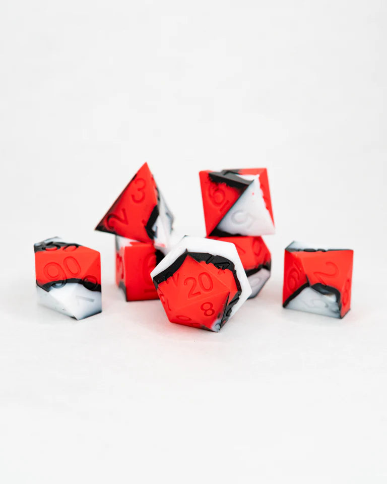 Silicone RPG Dice Set: Incredible | Game Grid - Logan