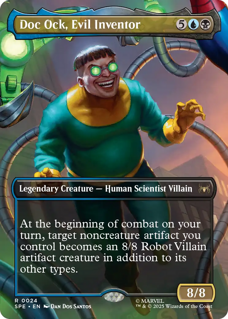 Doc Ock, Evil Inventor (Borderless) [Marvel's Spider-Man: Eternal-Legal] | Game Grid - Logan