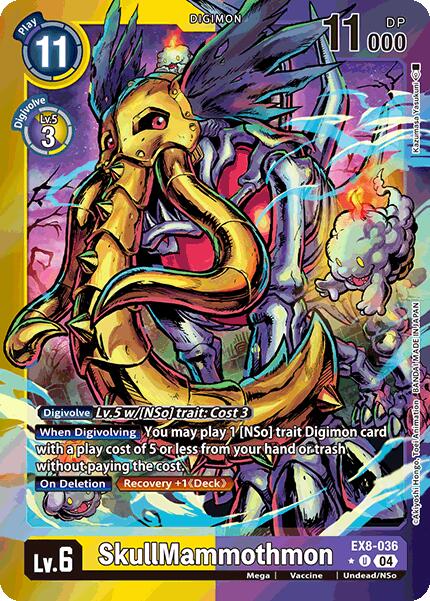 SkullMammothmon [EX8-036] (Limited Foil) [Chain of Liberation] | Game Grid - Logan
