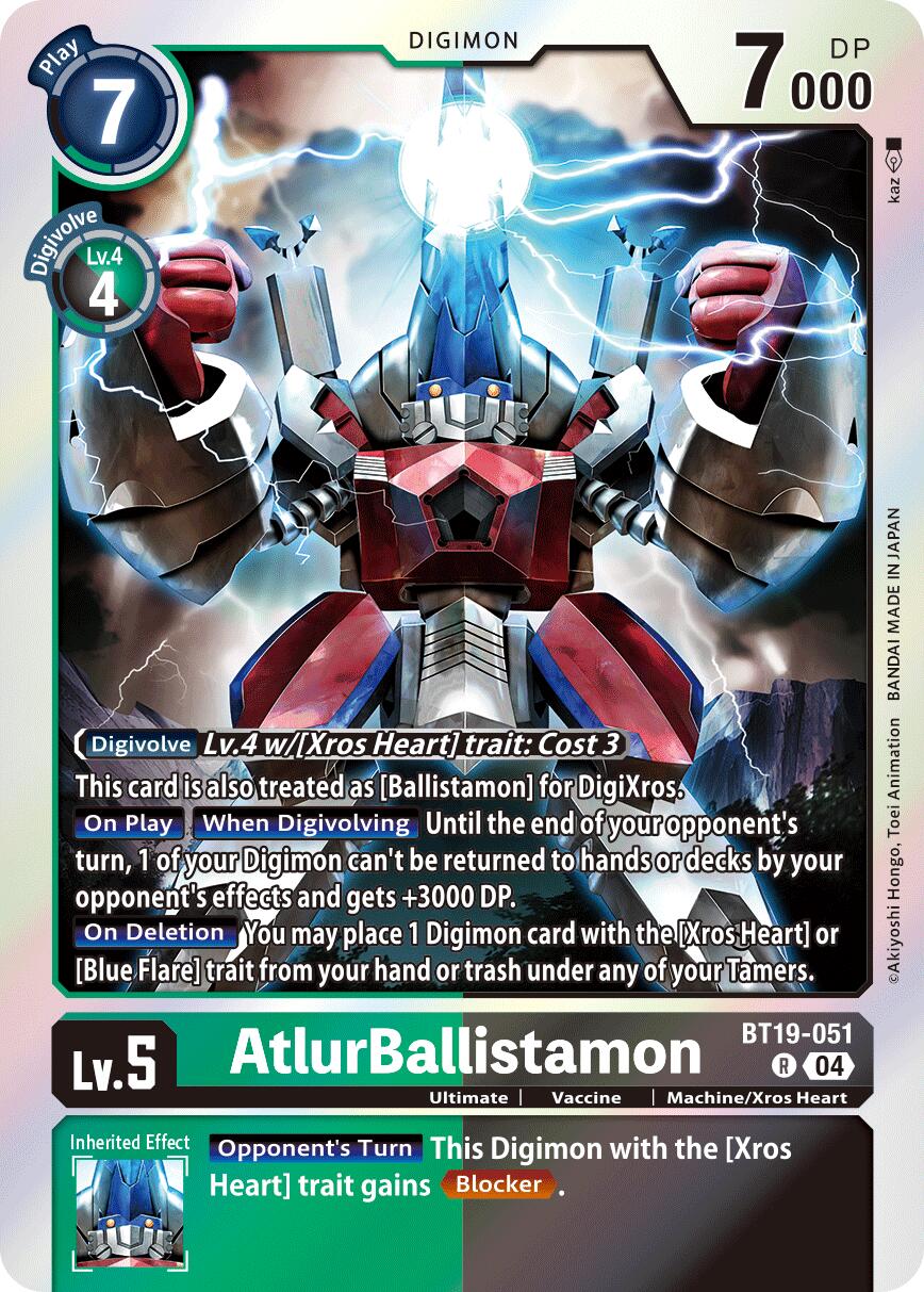 AtlurBallistamon [BT19-051] [Release Special Booster Ver.2.5] | Game Grid - Logan