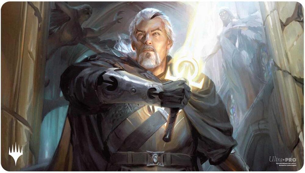 Innistrad Remastered Playmat: Odric, Lunarch Marshal | Game Grid - Logan