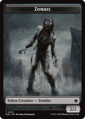 Rat // Zombie Double-Sided Token [Foundations Tokens] | Game Grid - Logan