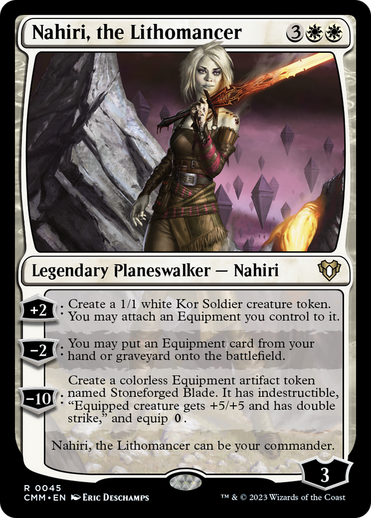 Nahiri, the Lithomancer [Commander Masters] | Game Grid - Logan