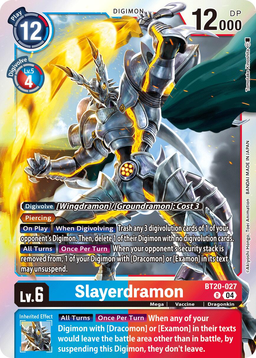 Slayerdramon [BT20-027] [Release Special Booster Ver.2.5] | Game Grid - Logan