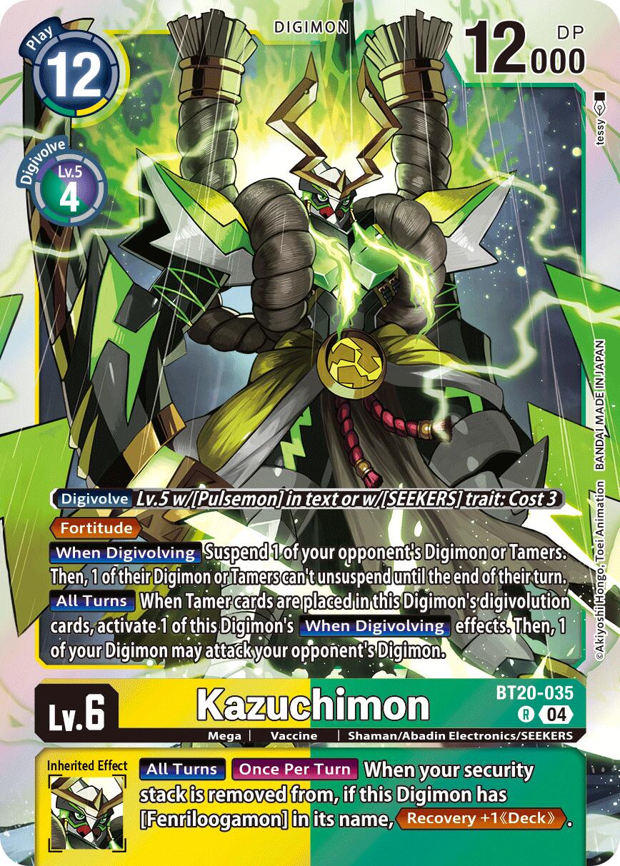 Kazuchimon [BT20-035] [Release Special Booster Ver.2.5] | Game Grid - Logan