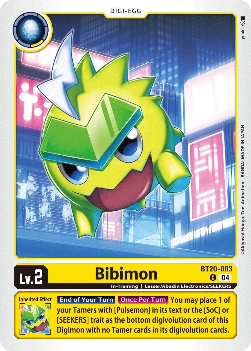 Bibimon [BT20-003] [Release Special Booster Ver.2.5] | Game Grid - Logan