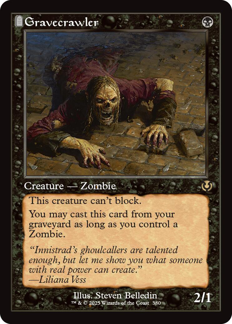 Gravecrawler (Retro Frame) [Innistrad Remastered] | Game Grid - Logan