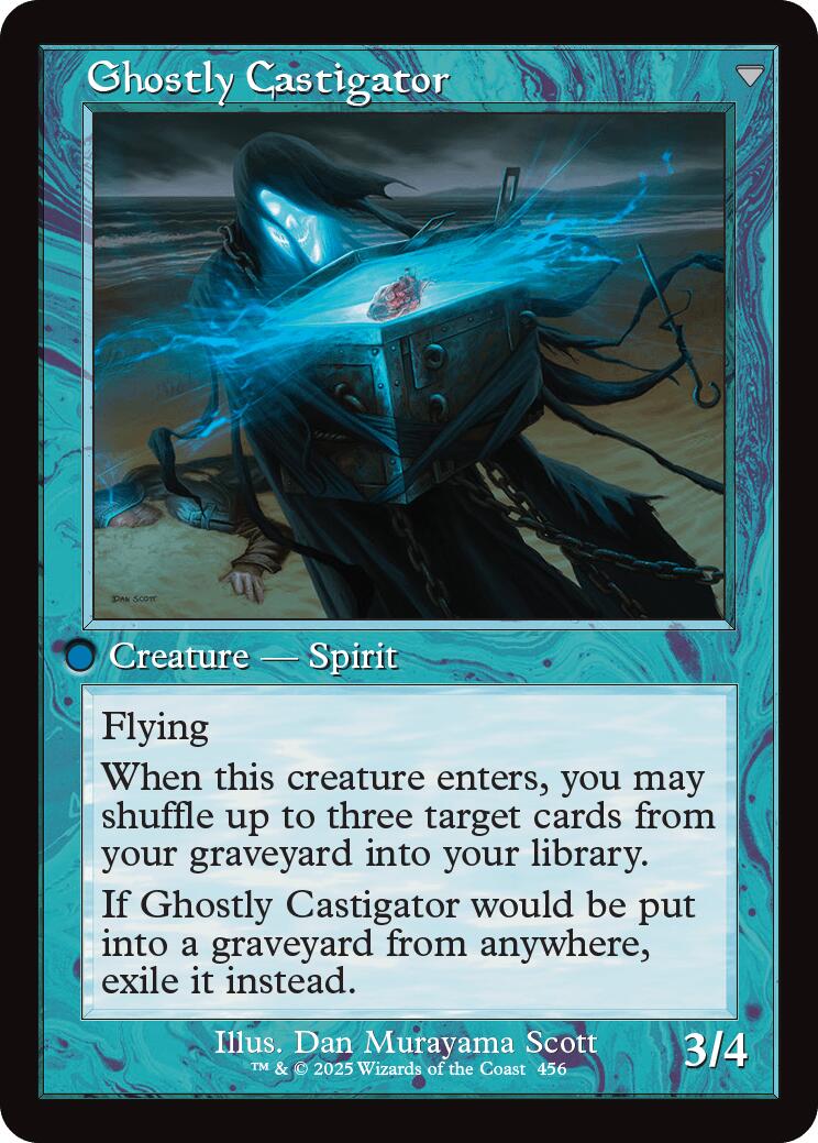 Covetous Castaway // Ghostly Castigator (Retro Frame) [Innistrad Remastered] | Game Grid - Logan