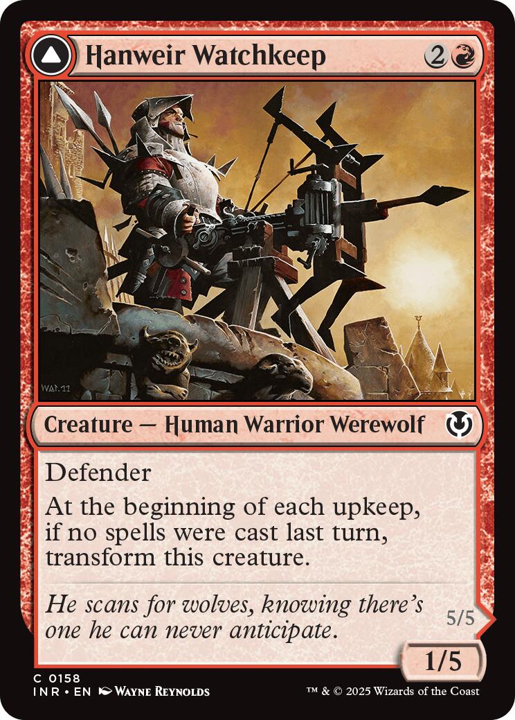 Hanweir Watchkeep // Bane of Hanweir [Innistrad Remastered] | Game Grid - Logan