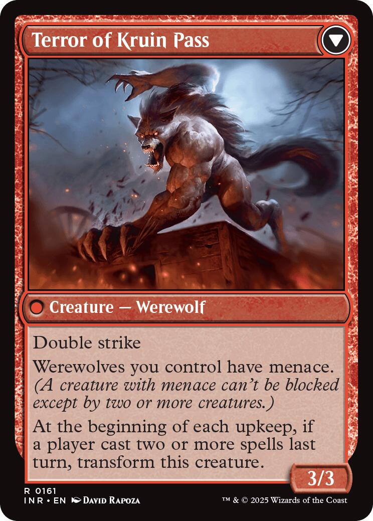 Kruin Outlaw // Terror of Kruin Pass [Innistrad Remastered] | Game Grid - Logan