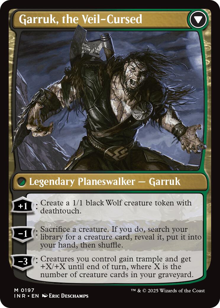 Garruk Relentless // Garruk, the Veil-Cursed [Innistrad Remastered] | Game Grid - Logan
