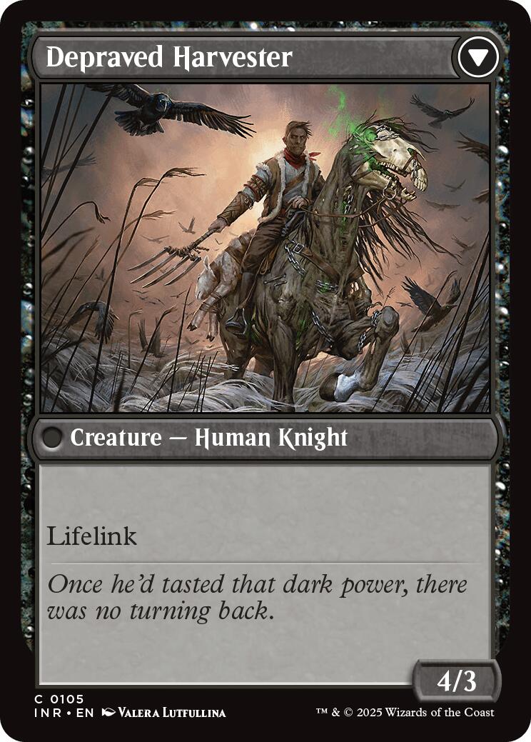 Desperate Farmer // Depraved Harvester [Innistrad Remastered] | Game Grid - Logan
