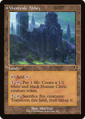 Westvale Abbey // Ormendahl, Profane Prince (Retro Frame) [Innistrad Remastered] | Game Grid - Logan