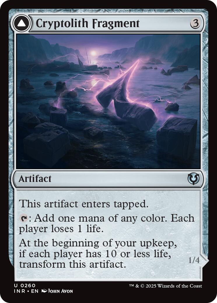 Cryptolith Fragment // Aurora of Emrakul [Innistrad Remastered] | Game Grid - Logan