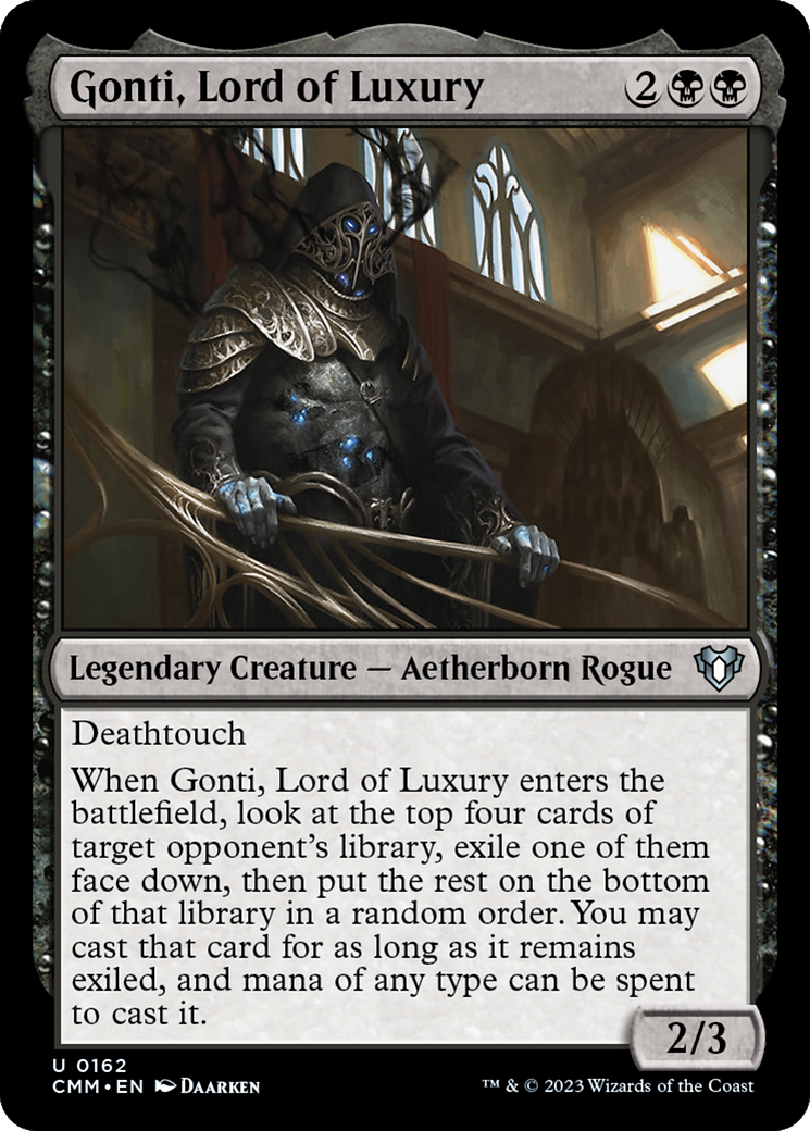 Gonti, Lord of Luxury [Commander Masters] | Game Grid - Logan