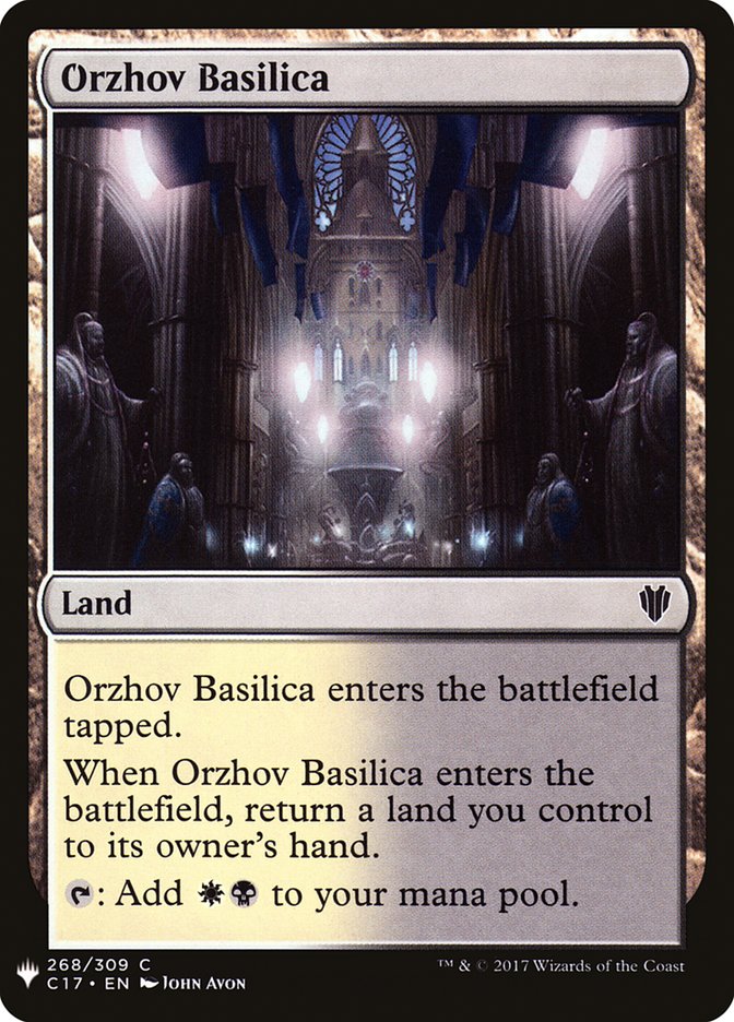 Orzhov Basilica [Mystery Booster] | Game Grid - Logan