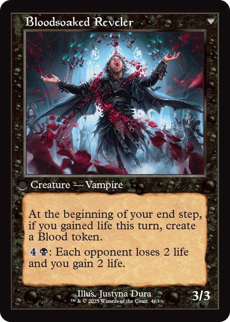 Restless Bloodseeker // Bloodsoaked Reveler (Retro Frame) [Innistrad Remastered] | Game Grid - Logan
