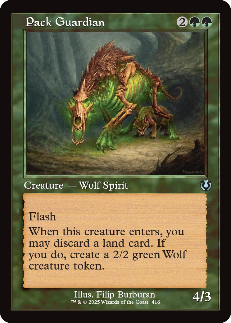 Pack Guardian (Retro Frame) [Innistrad Remastered] | Game Grid - Logan