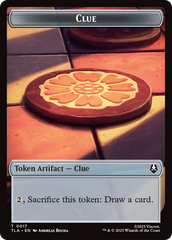 Monk // Clue (0017) Double-Sided Token [Avatar: The Last Airbender Tokens] | Game Grid - Logan
