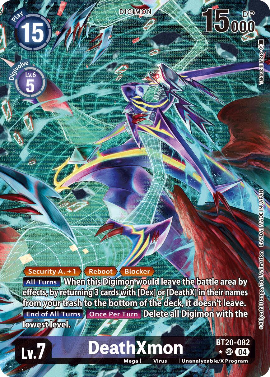 DeathXmon [BT20-082] (Alternate Art) [Release Special Booster Ver.2.5] | Game Grid - Logan