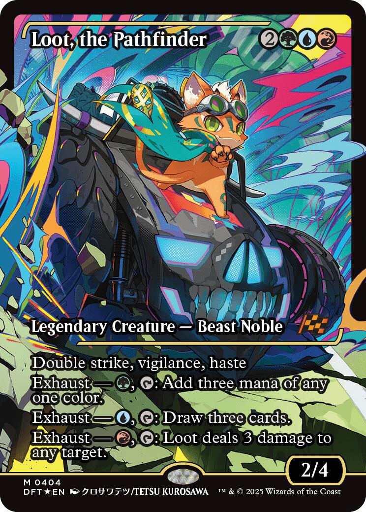 Loot, the Pathfinder (Showcase) (Japanese) [Aetherdrift] | Game Grid - Logan