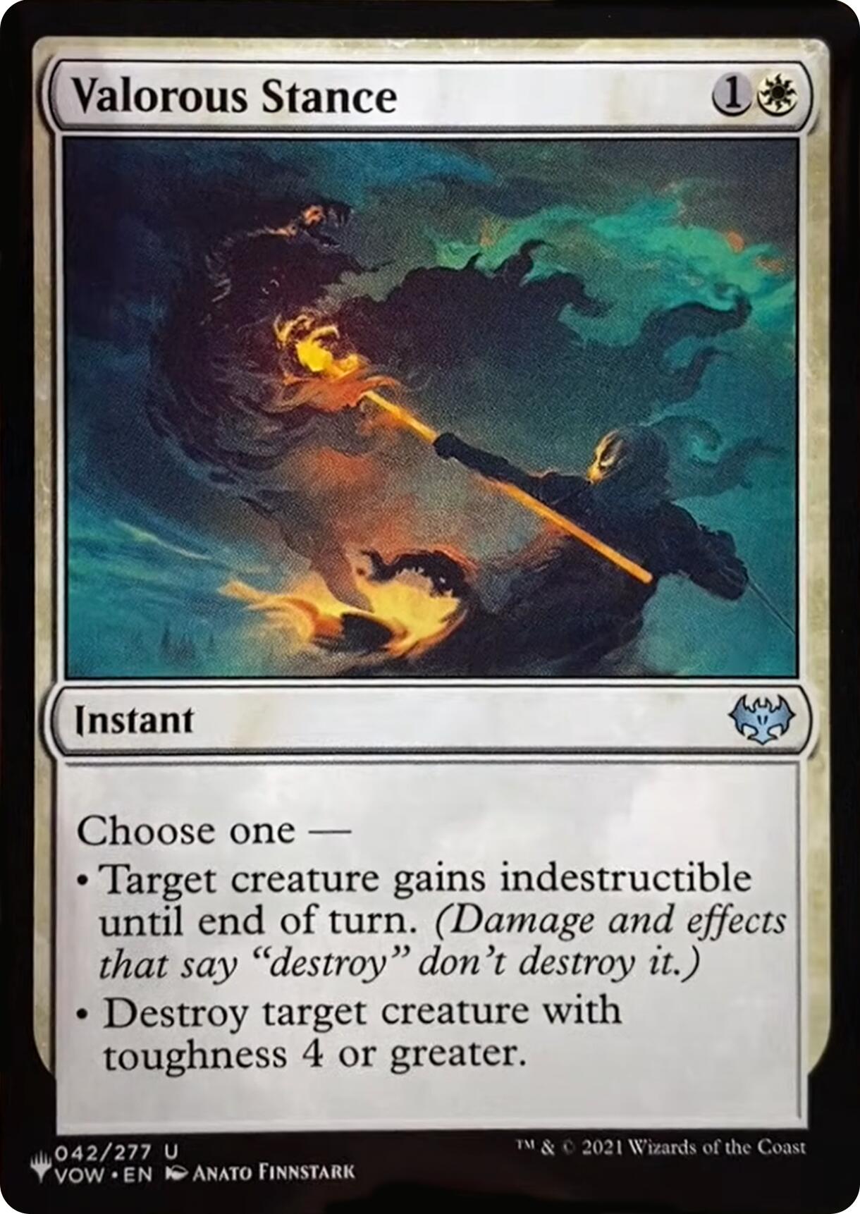 Valorous Stance (VOW) [The List] | Game Grid - Logan