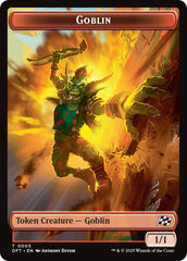 Goblin // Thopter (0010) Double-Sided Token [Aetherdrift Tokens] | Game Grid - Logan