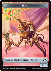 Servo // Thopter (0009) Double-Sided Token [Aetherdrift Tokens] | Game Grid - Logan
