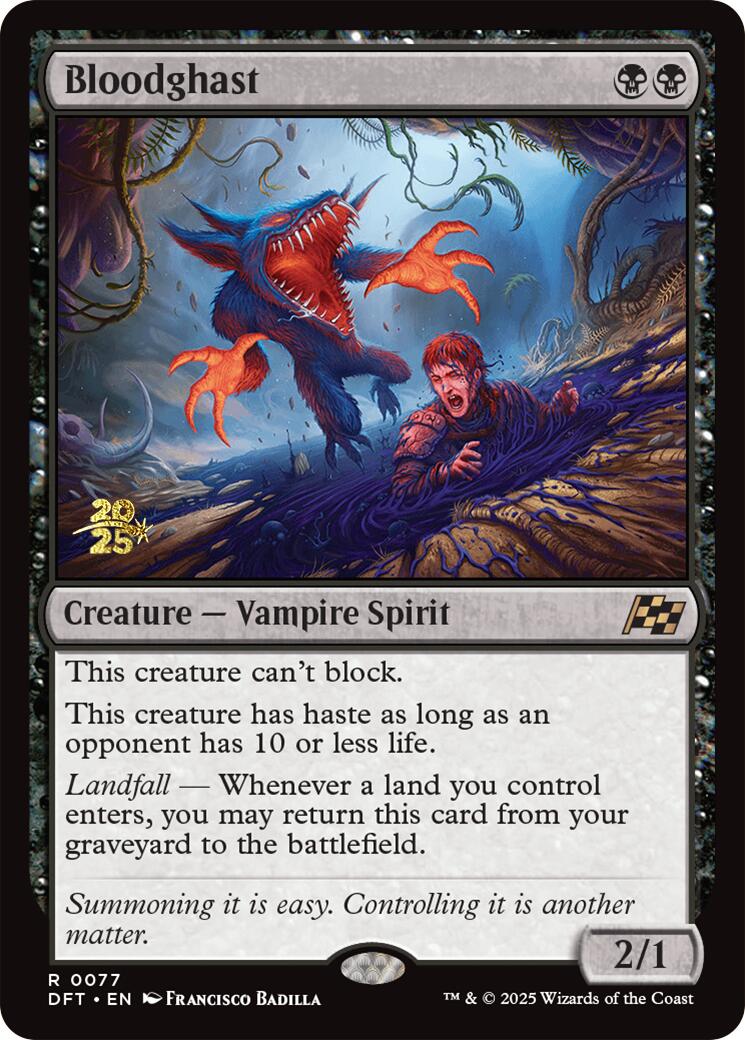 Bloodghast [Aetherdrift Prerelease Promos] | Game Grid - Logan