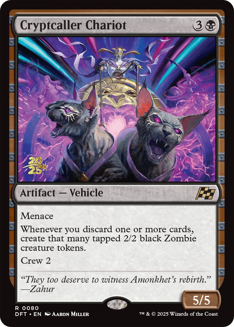 Cryptcaller Chariot [Aetherdrift Prerelease Promos] | Game Grid - Logan