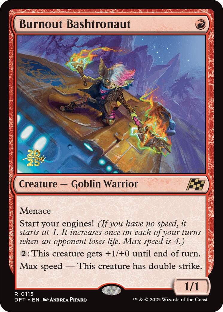 Burnout Bashtronaut [Aetherdrift Prerelease Promos] | Game Grid - Logan