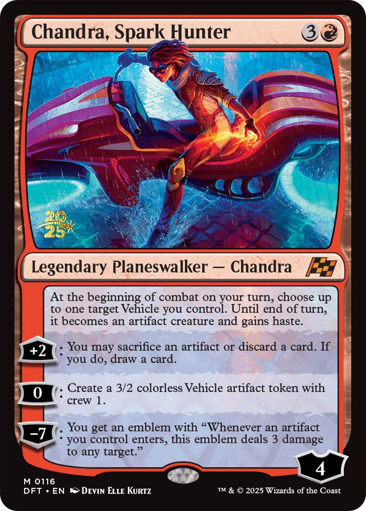 Chandra, Spark Hunter [Aetherdrift Prerelease Promos] | Game Grid - Logan