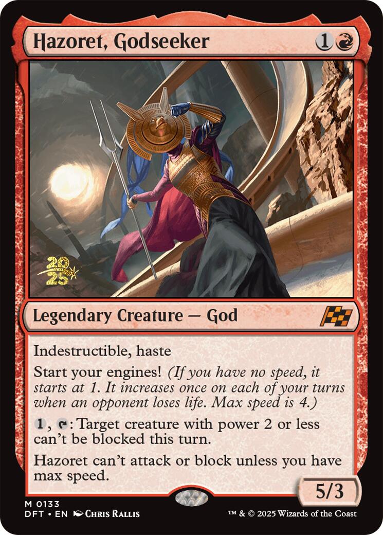 Hazoret, Godseeker [Aetherdrift Prerelease Promos] | Game Grid - Logan