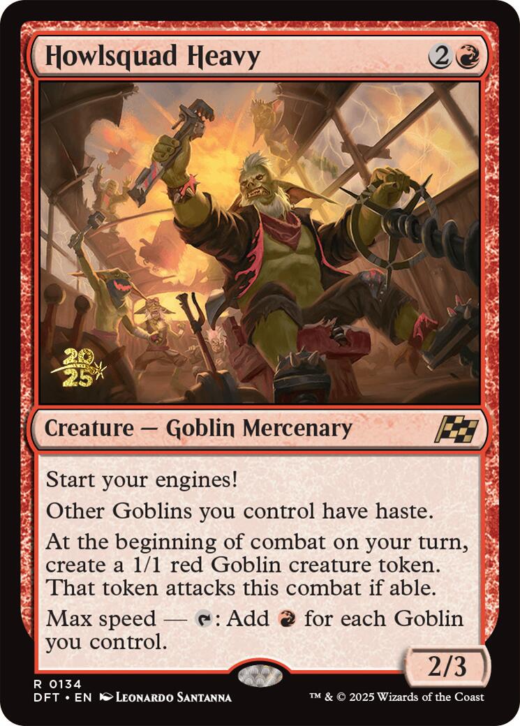 Howlsquad Heavy [Aetherdrift Prerelease Promos] | Game Grid - Logan