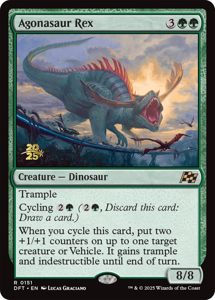 Agonasaur Rex [Aetherdrift Prerelease Promos] | Game Grid - Logan