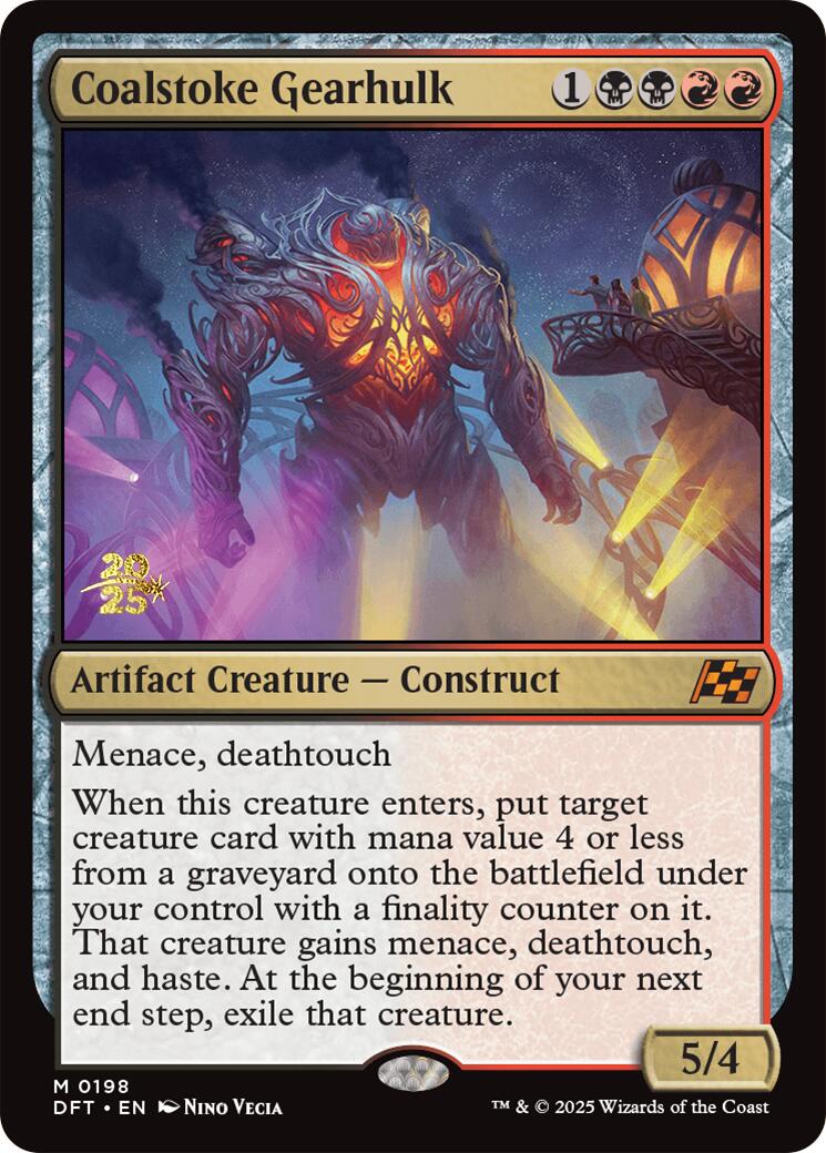 Coalstoke Gearhulk [Aetherdrift Prerelease Promos] | Game Grid - Logan