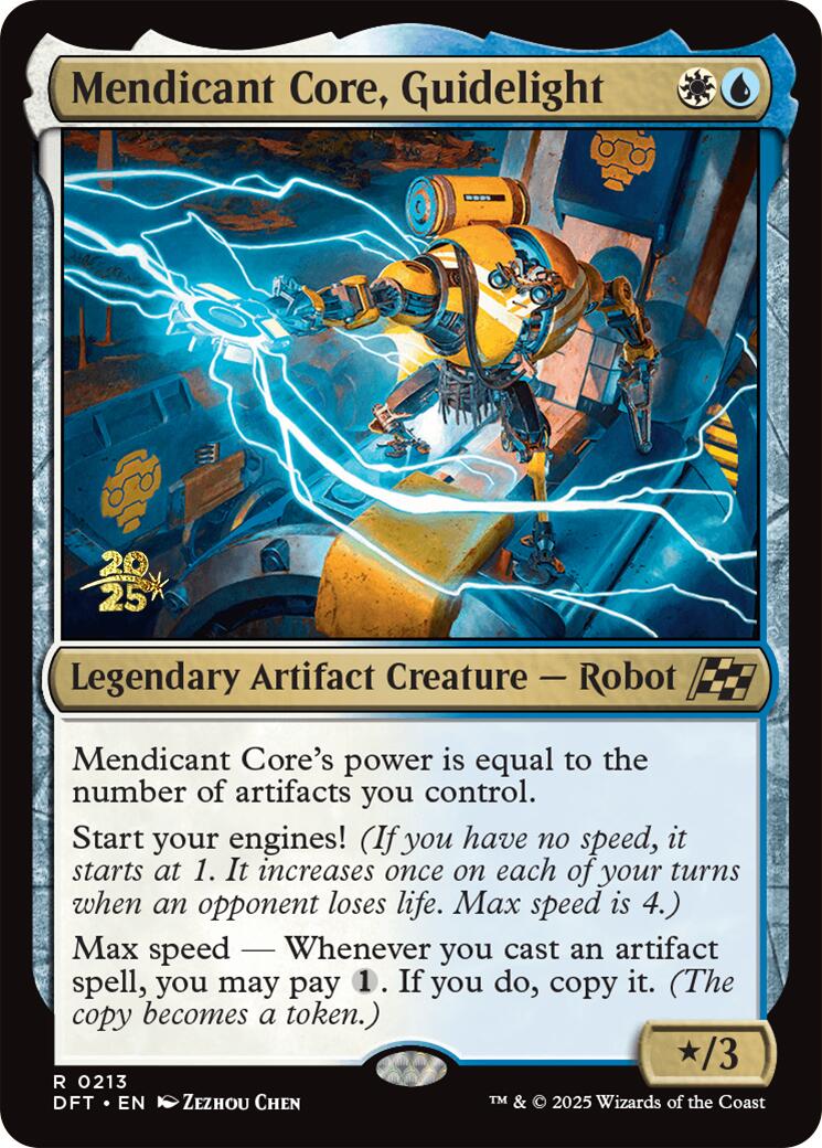 Mendicant Core, Guidelight [Aetherdrift Prerelease Promos] | Game Grid - Logan
