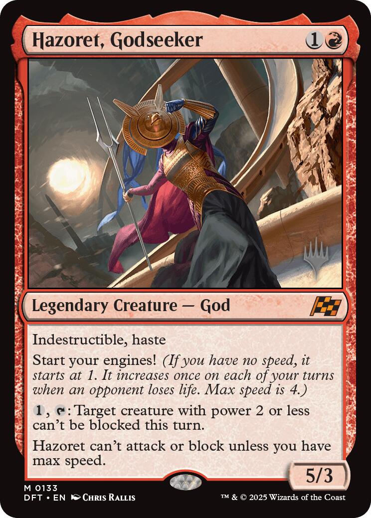 Hazoret, Godseeker (Promo Pack) [Aetherdrift Promos] | Game Grid - Logan
