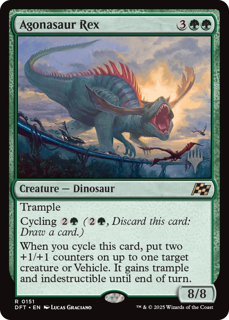 Agonasaur Rex (Promo Pack) [Aetherdrift Promos] | Game Grid - Logan