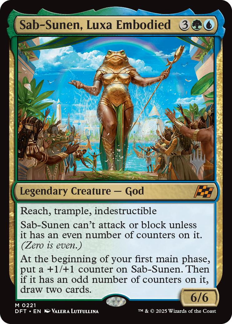 Sab-Sunen, Luxa Embodied (Promo Pack) [Aetherdrift Promos] | Game Grid - Logan