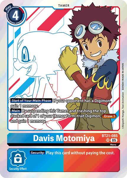 Davis Motomiya [BT21-085] [World Convergence] | Game Grid - Logan