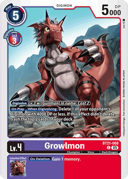 Grolwmon [BT21-068] [World Convergence] | Game Grid - Logan