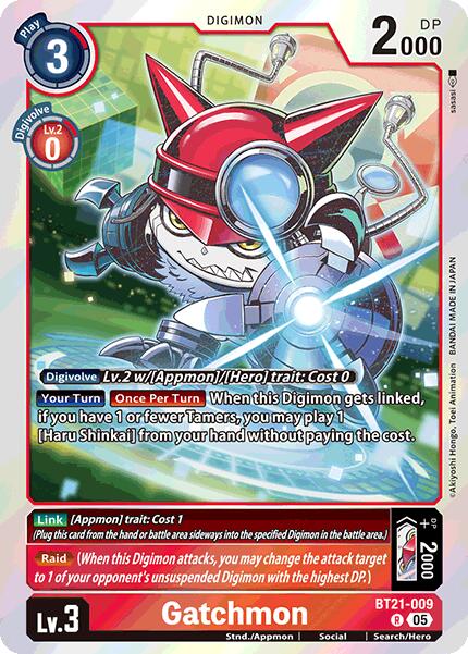Gatchmon [BT21-009] [World Convergence] | Game Grid - Logan