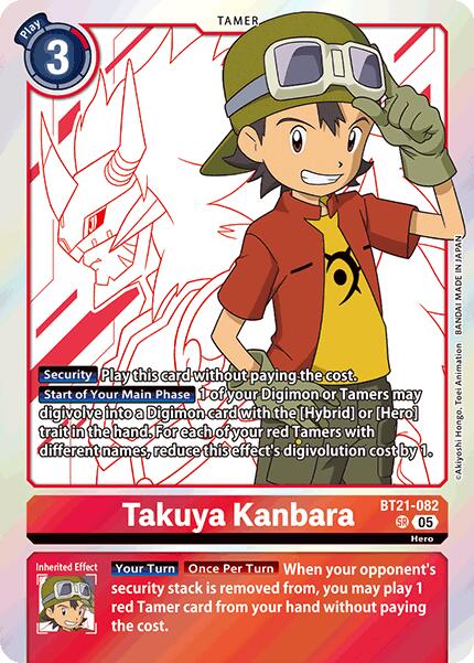 Takuya Kanbara [BT21-082] [World Convergence] | Game Grid - Logan