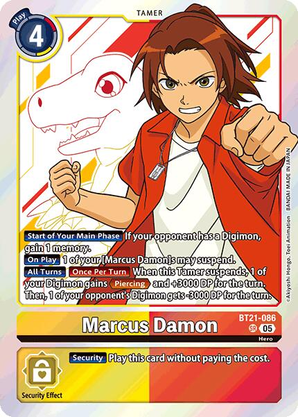 Marcus Damon [BT21-086] [World Convergence] | Game Grid - Logan